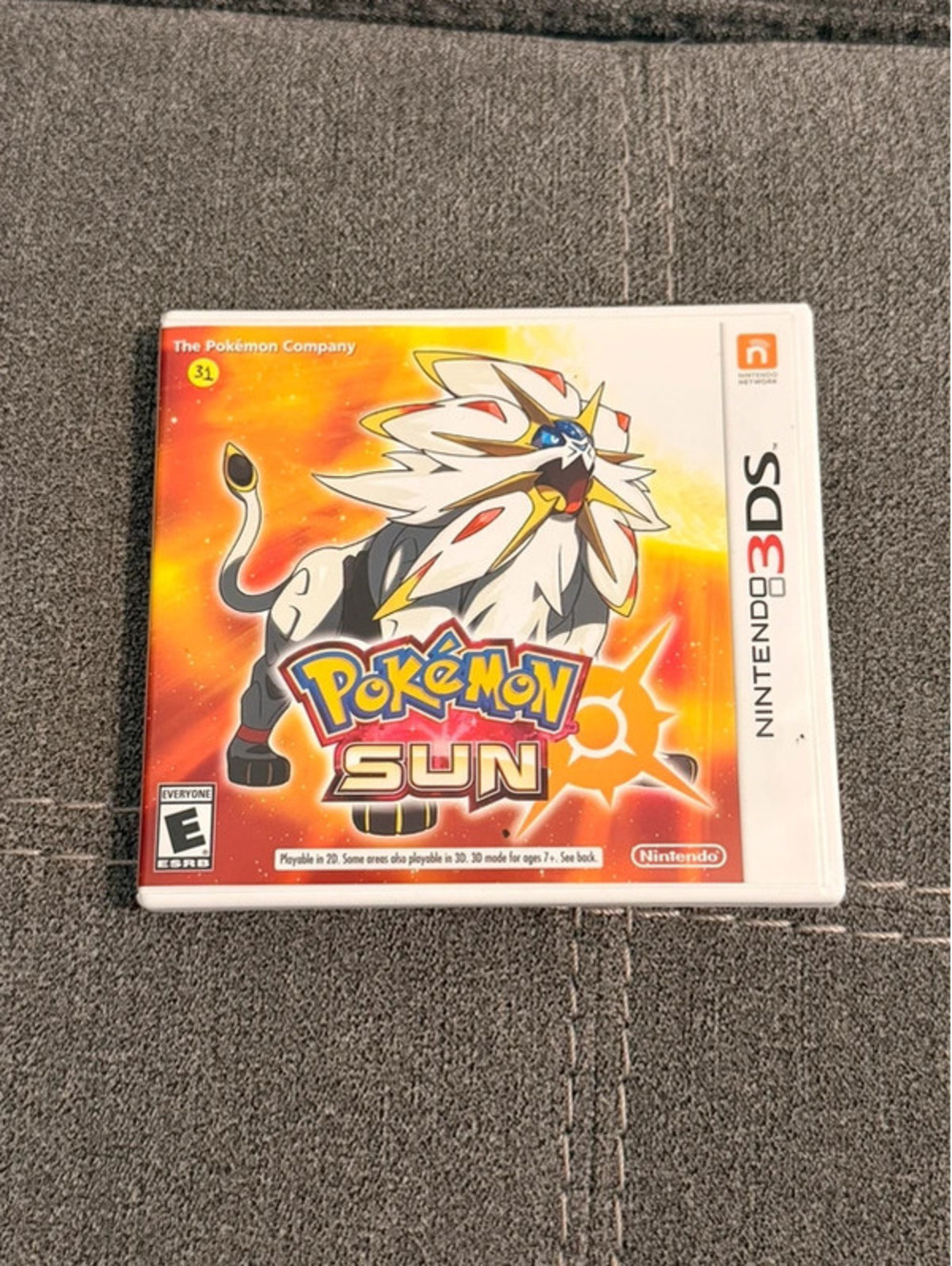 Pokémon Sun for Nintendo 3DS